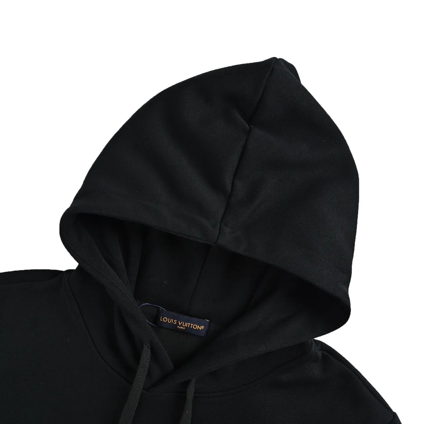 Louis Vuitton Signature Letter Pattern Printed Hooded Sweatshirt